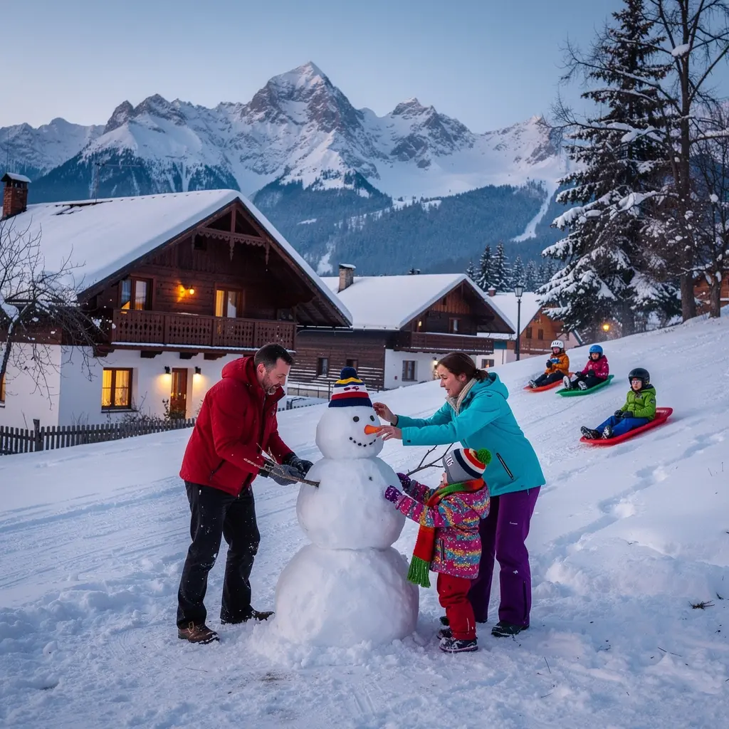 Scenic view of the High Tatras mountains under a clear blue sky, ideal for a weekend hike.